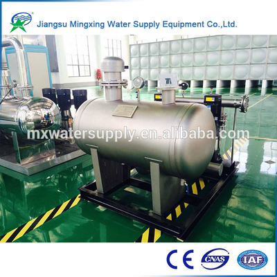 Non Negative Pressure Horizontal Stainless Steel Storage Tanks To Build As Customized Size And Shape