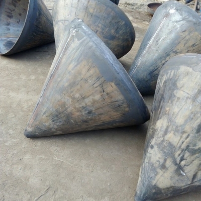 Rimless Boiler Cylinder Steel Tank Tapered Head For Pressure Vessel
